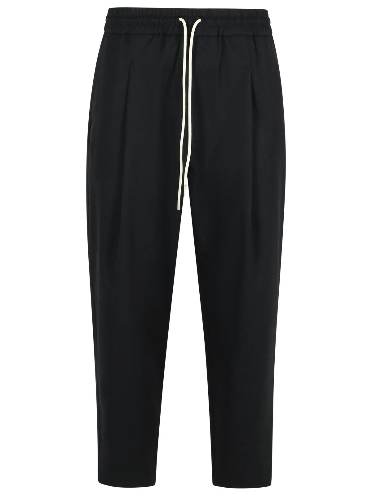 795 'Jogger' Black Cotton Pants